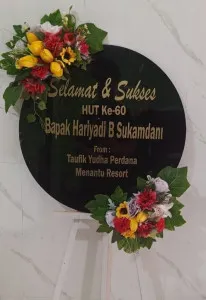 Papan Akrilik Ucapan Ulang Tahun Cisoka